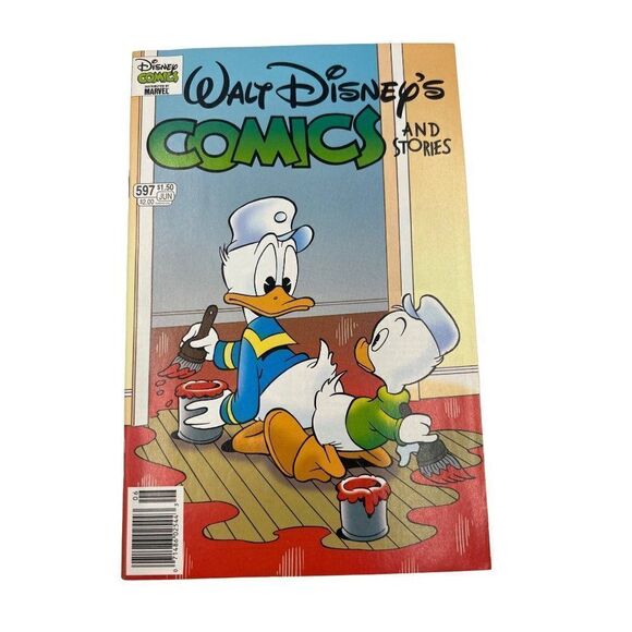 Vintage Disney Comics And Stories Comic Book #597 June 1995 - Picture 1 of 3